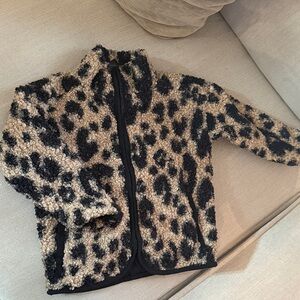 Leopard Print Kids Jacket